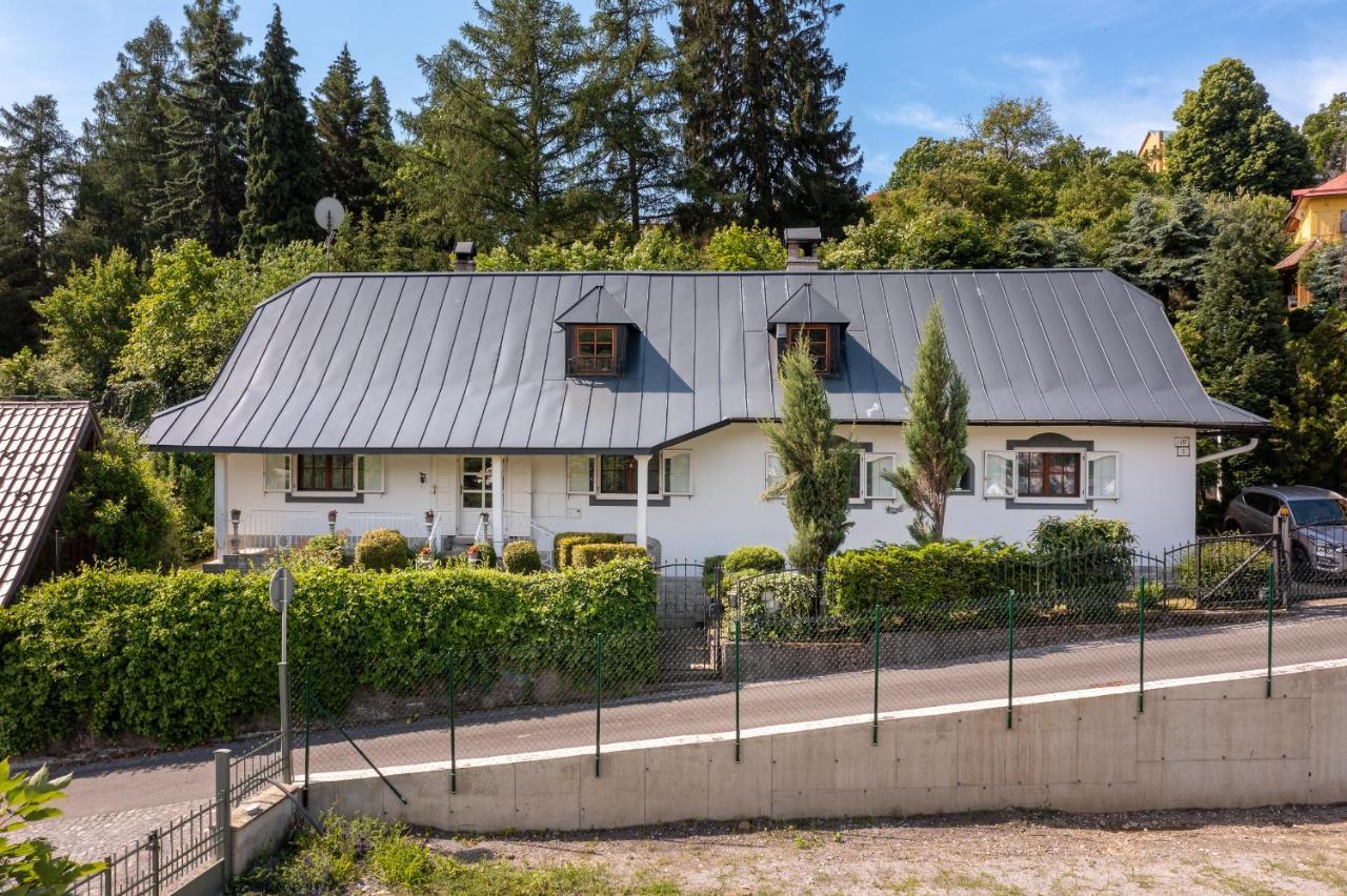Amalia: Spacious Garden Retreat With Fireplace In Banska Stiavnica